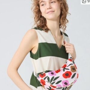 Uniqlo Marimekko limited edition crescent crossbody bag NWOT